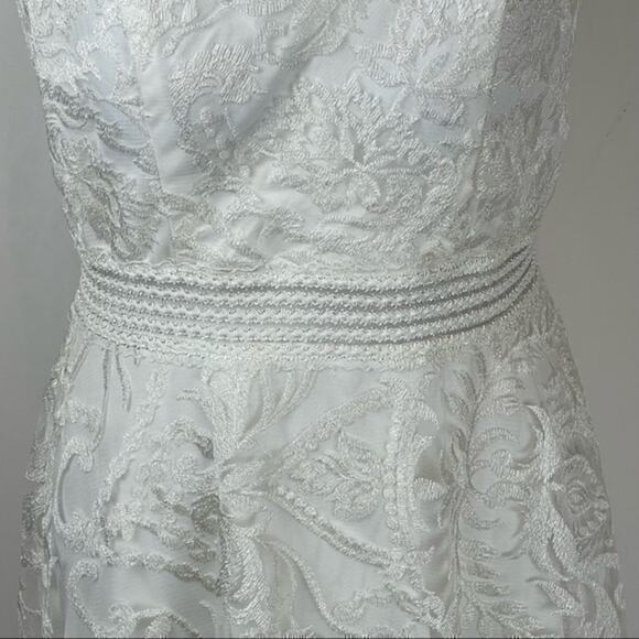 Xtraordinary White Lace Dress NWT Size 11 - Picture 5 of 14